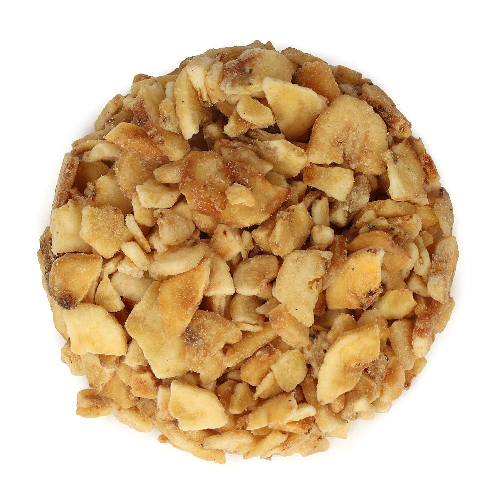 Widok z góry na produkt Chipsy bananowe lamane 1000 g