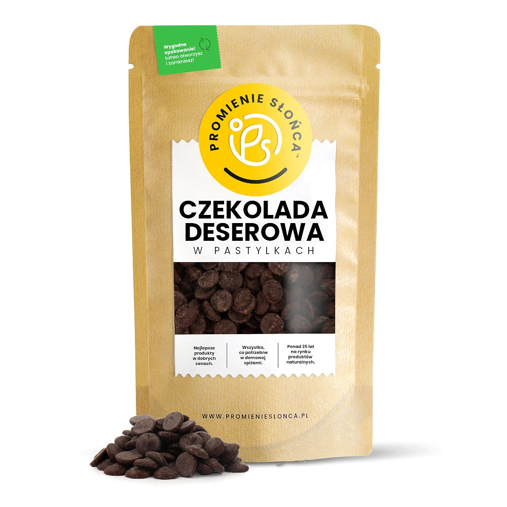 Czekolada deserowa w pastylkach