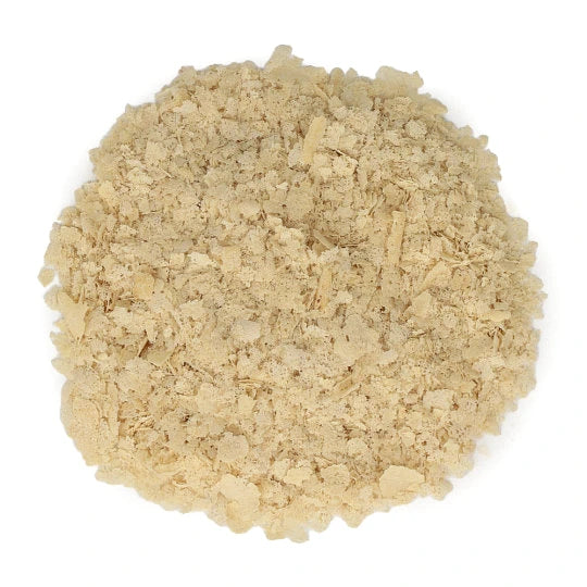 Widok z góry na produkt Płatki drozdzowe nieaktywowane 250 g