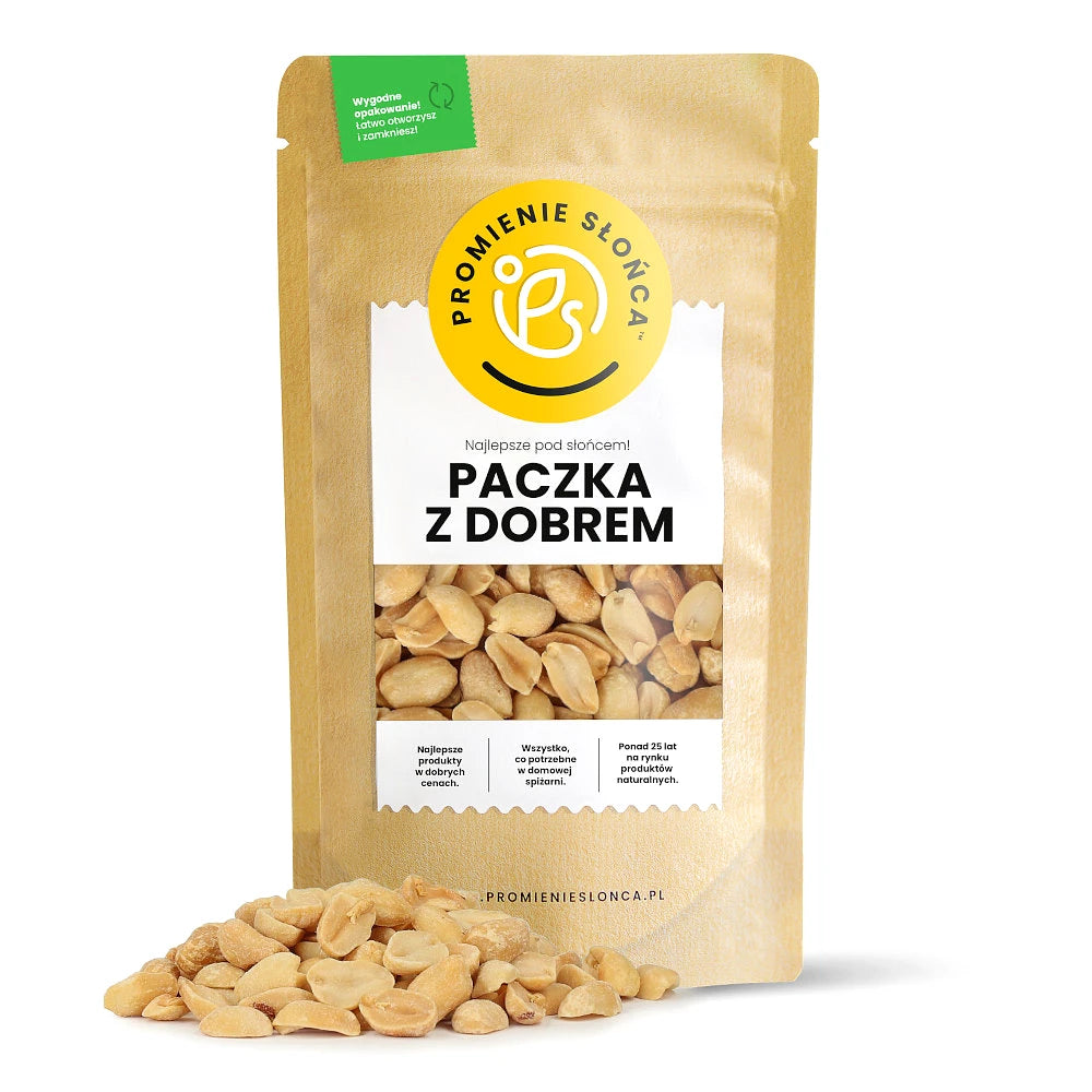 Drugie ujęcie opakowania produktu Orzechy ziemne prażone solone 1000 g