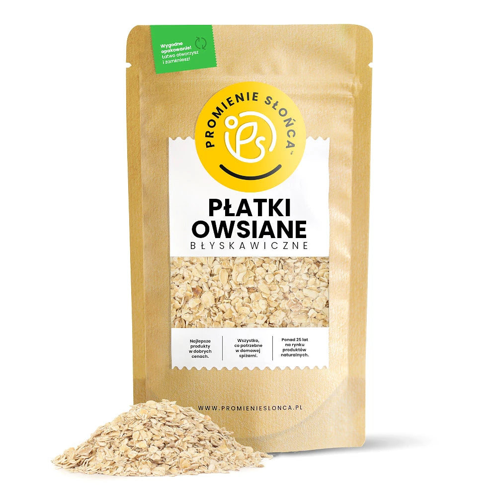Płatki owsiane błyskawiczne 1 kg