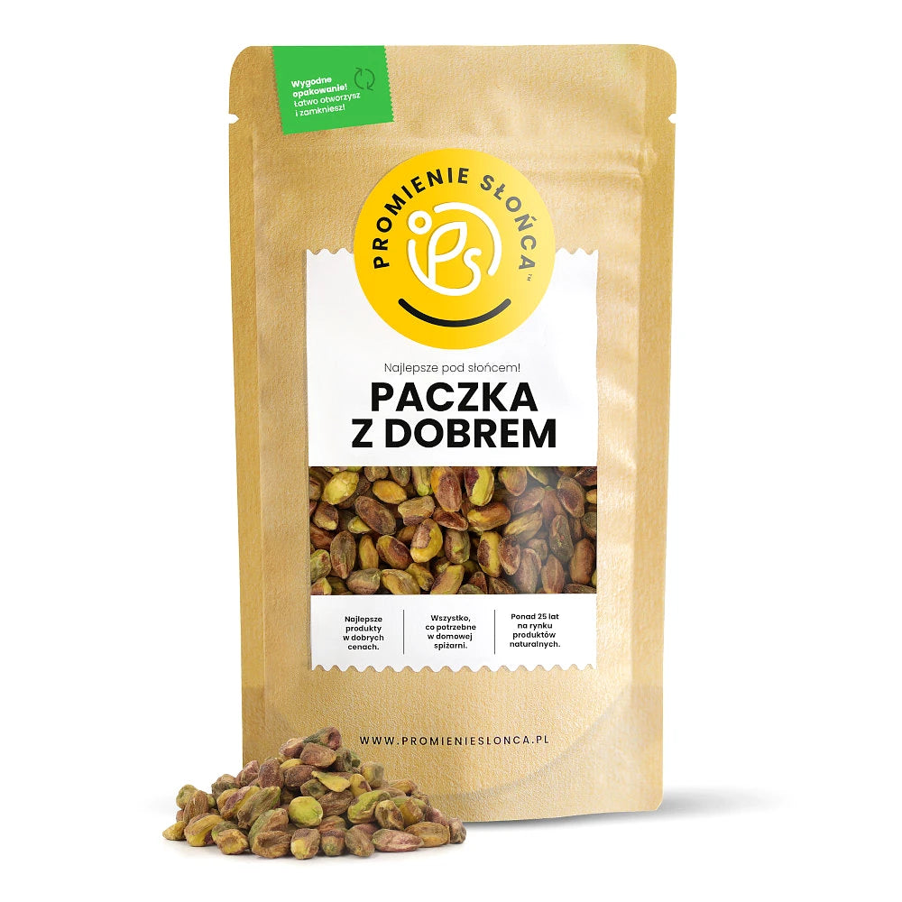Drugie ujęcie opakowania produktu Pistacje naturalne bez skorupy 250 g