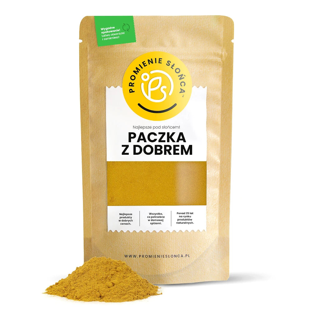 Trzecie ujęcie opakowania produktu Curry 100 g