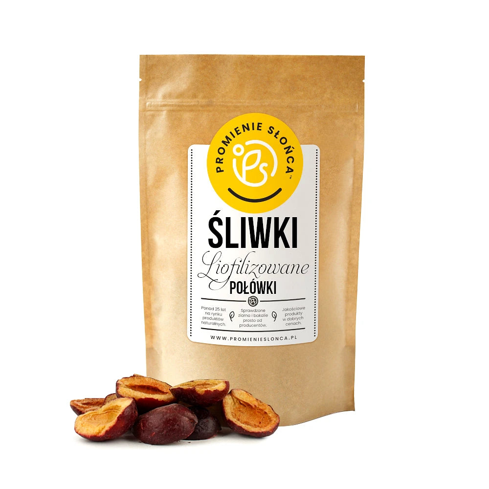 Śliwki liofilizowane połówki 30 g