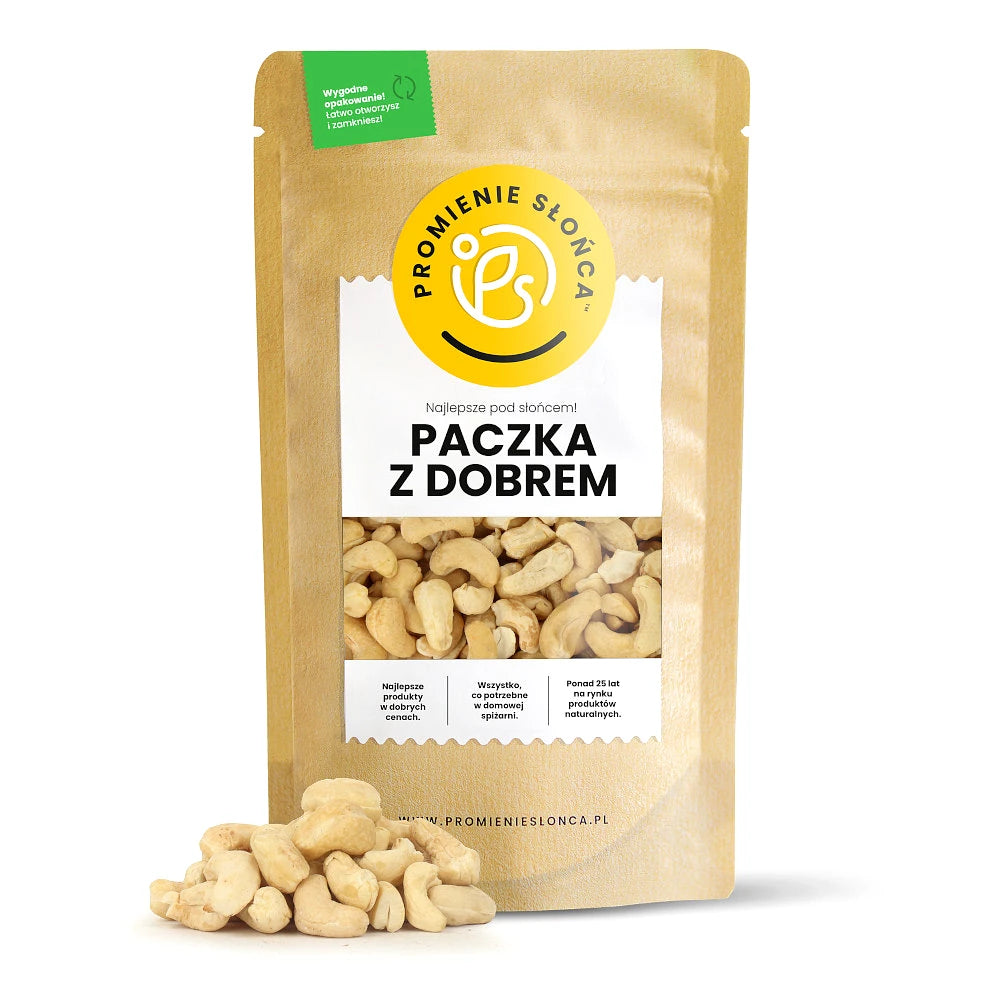 Drugie ujęcie opakowania produktu Orzechy nerkowca naturalne 1000 g