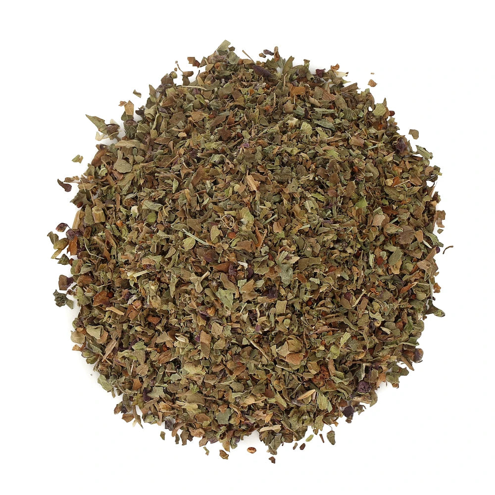 Widok z góry na produkt Bazylia lisc 250 g