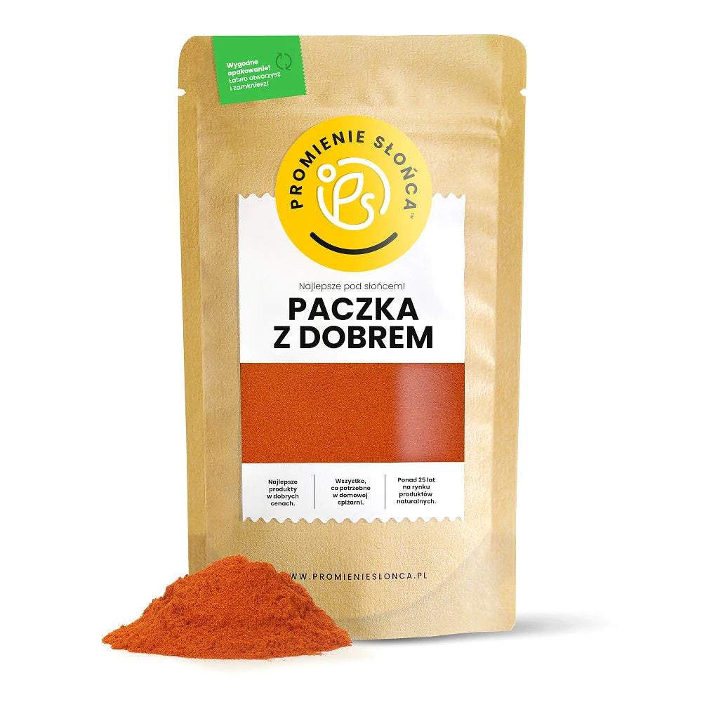 Drugie ujęcie opakowania produktu Papryka ostra 100 g