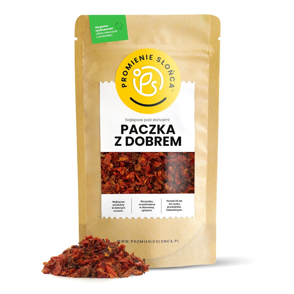 Drugie ujęcie opakowania produktu Pomidor platek 100 g