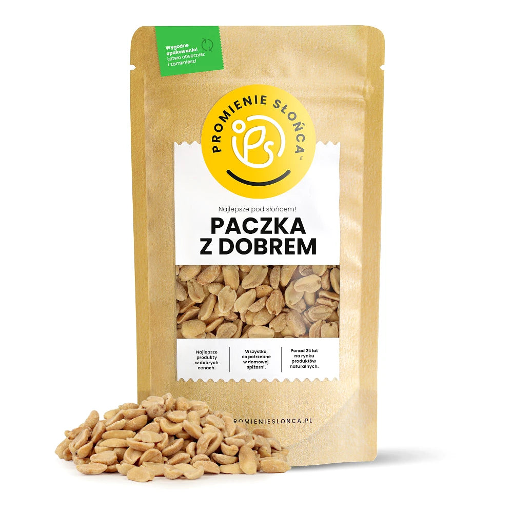 Drugie ujęcie opakowania produktu Orzechy ziemne prażone niesolone 1000 g