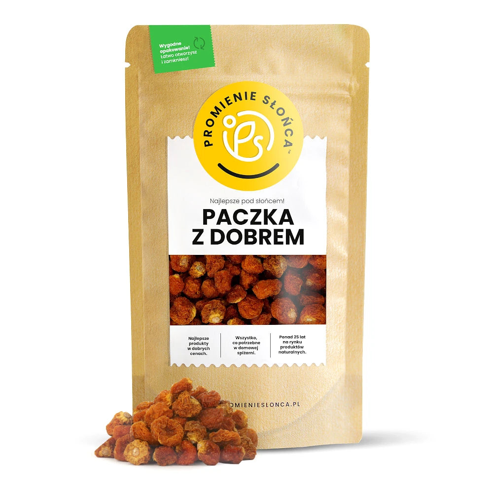 Drugie ujęcie opakowania produktu Miechunka suszona 500 g