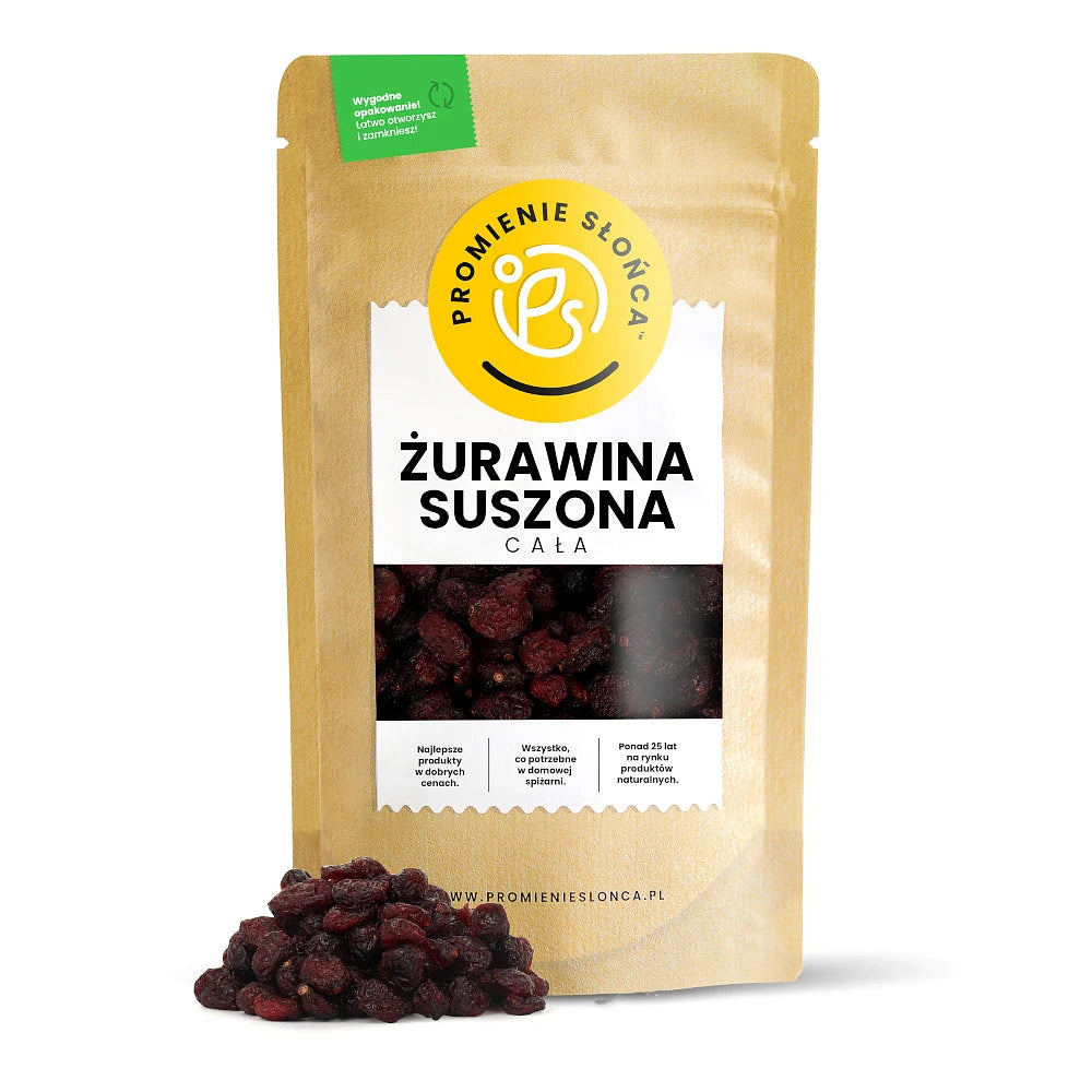 Żurawina suszona cała