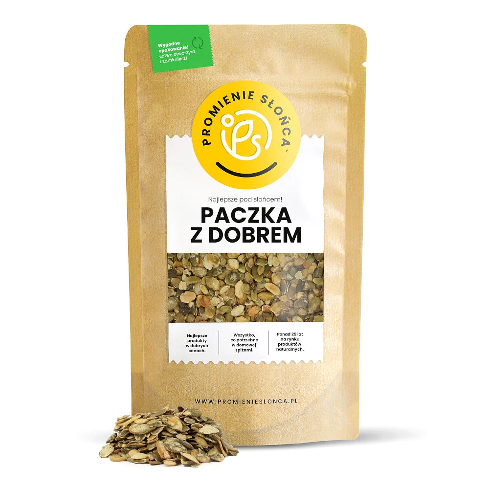 Drugie ujęcie opakowania produktu Pestki dyni snow white 1000 g