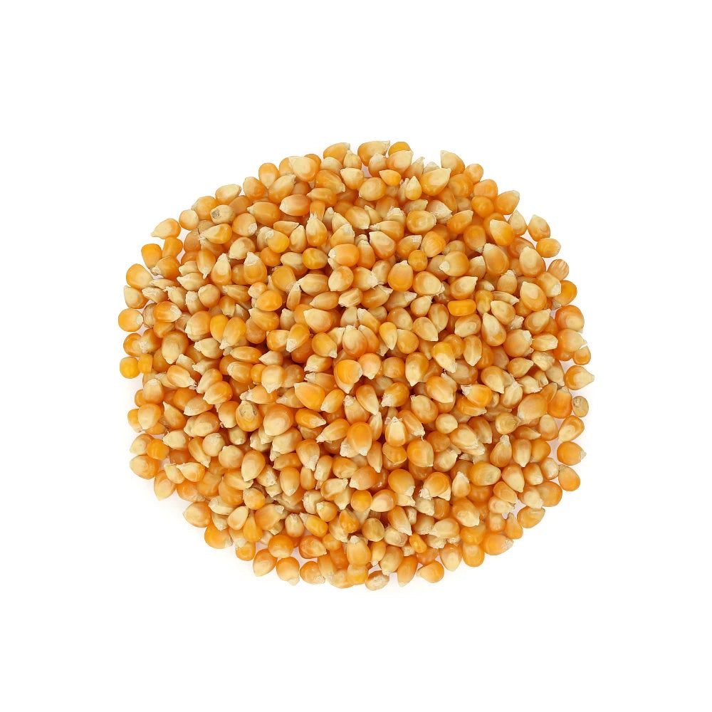 Widok z góry na produkt Kukurydza popcorn 1000 g