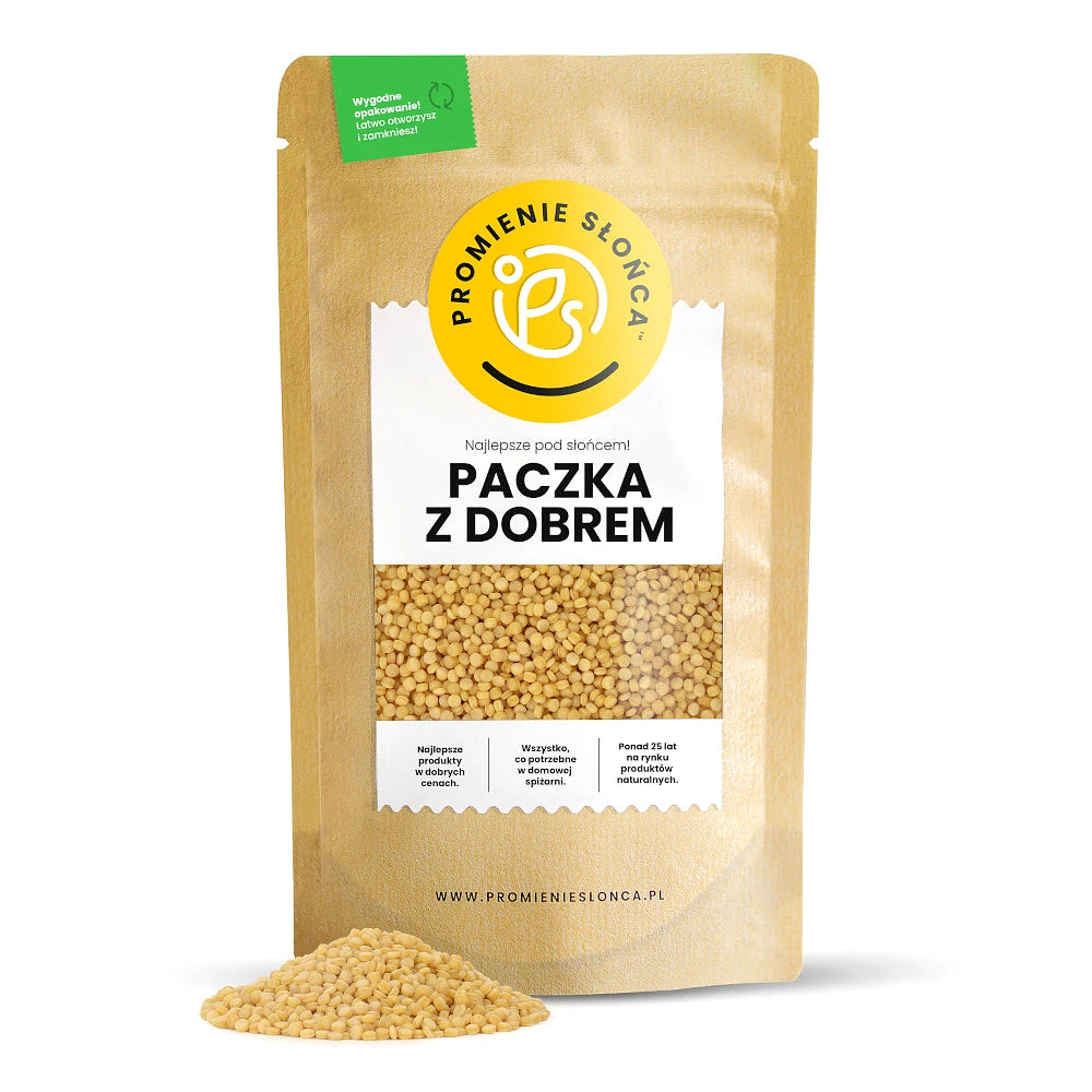 Drugie ujęcie opakowania produktu Kasza kuskus perlowa 1000 g