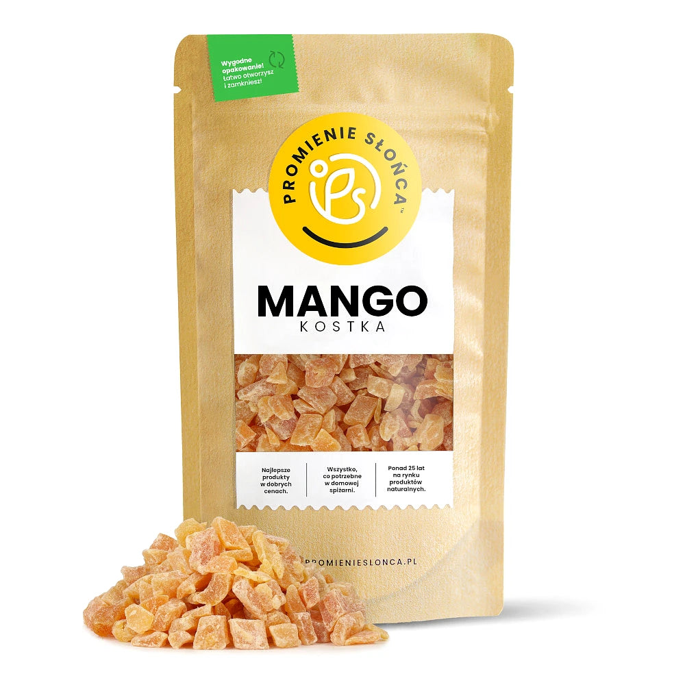 Mango kandyzowane kostka