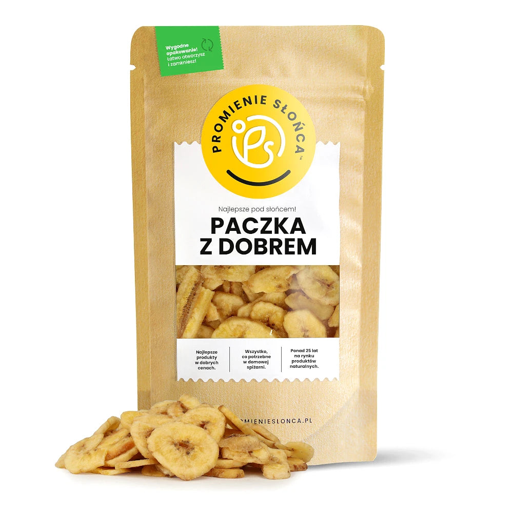 Drugie ujęcie opakowania produktu Chipsy bananowe 1000 g
