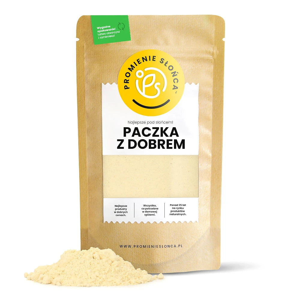 Drugie ujęcie opakowania produktu Maka z ciecierzycy 1000 g