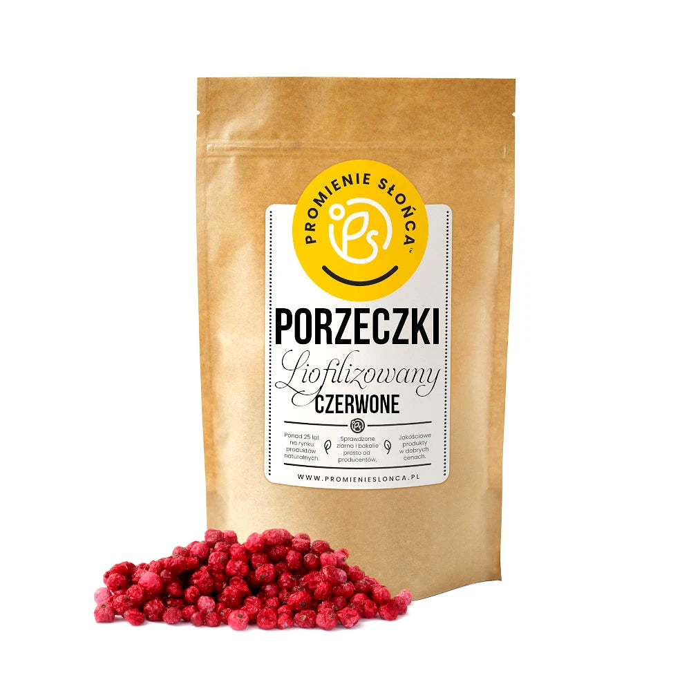 Porzeczki czerwone liofilizowane 30 g