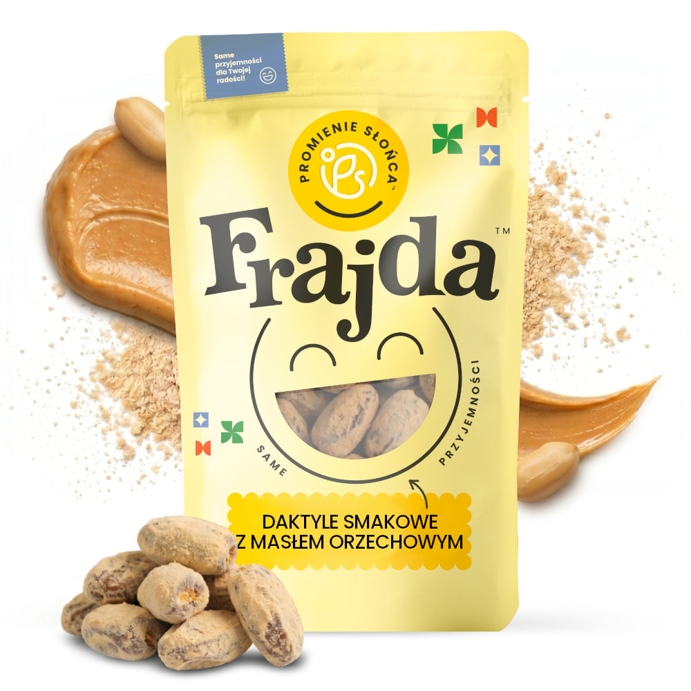 Daktyle smakowe z masłem orzechowym 150 g