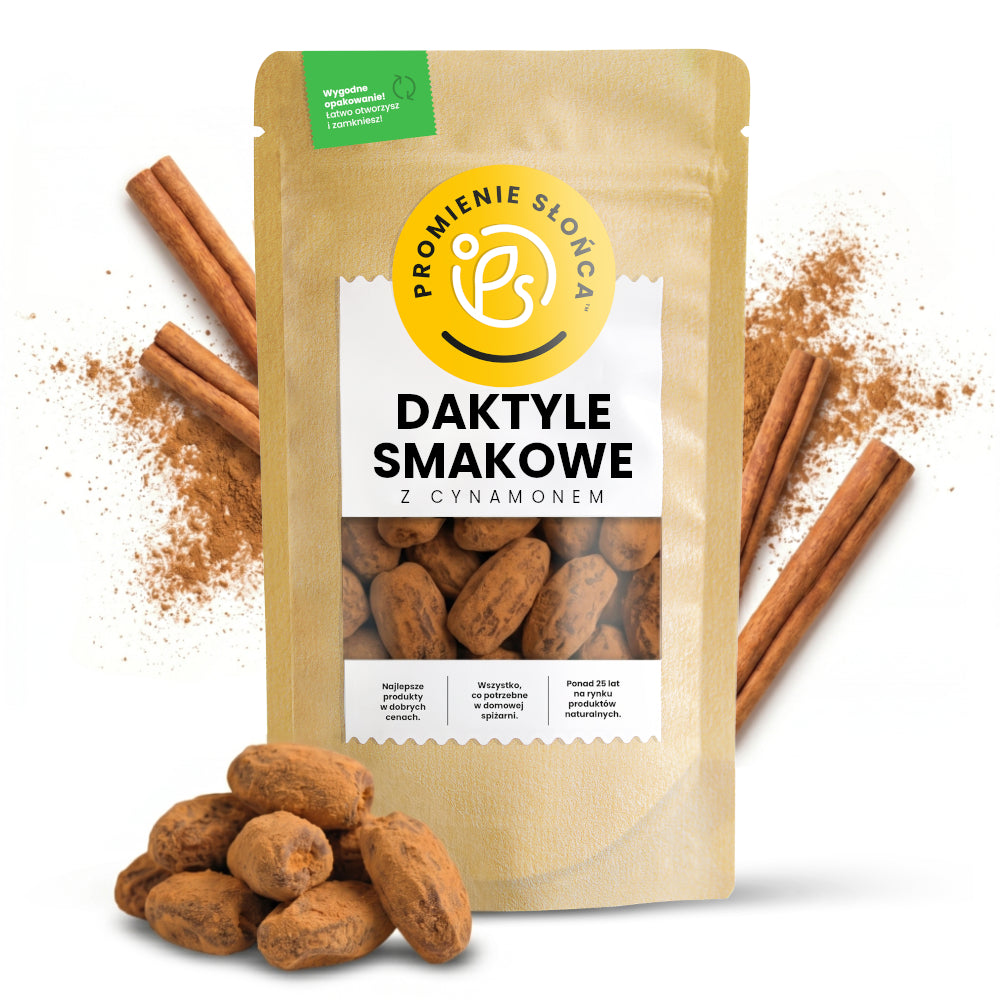 Daktyle smakowe z cynamonem 150 g