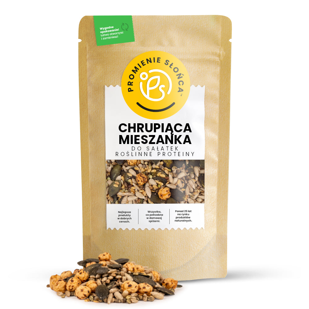 Chrupiąca mieszanka do sałatek roślinne proteiny 200 g