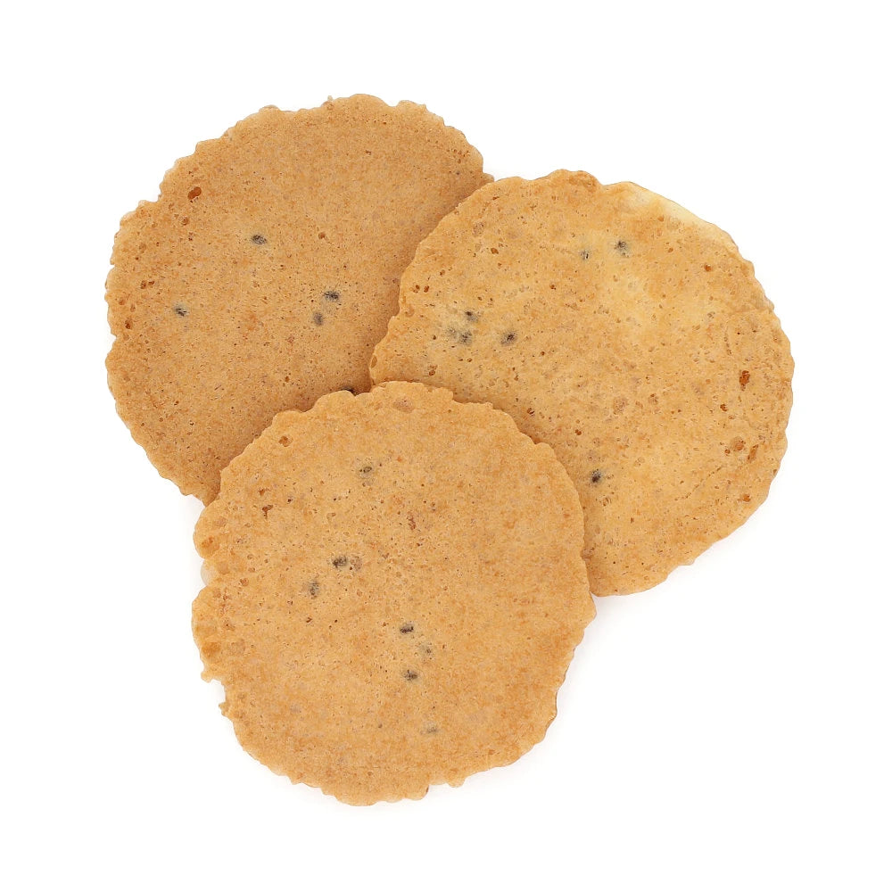 Widok z góry na produkt Ciasteczka owsiane z nasionami chia 250 g