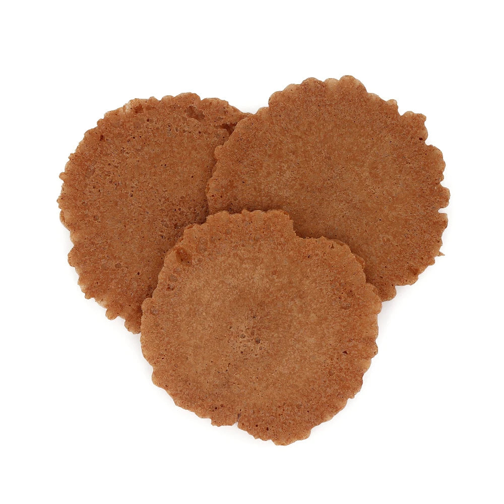 Widok z góry na produkt Ciasteczka orkiszowo kakaowe 250 g