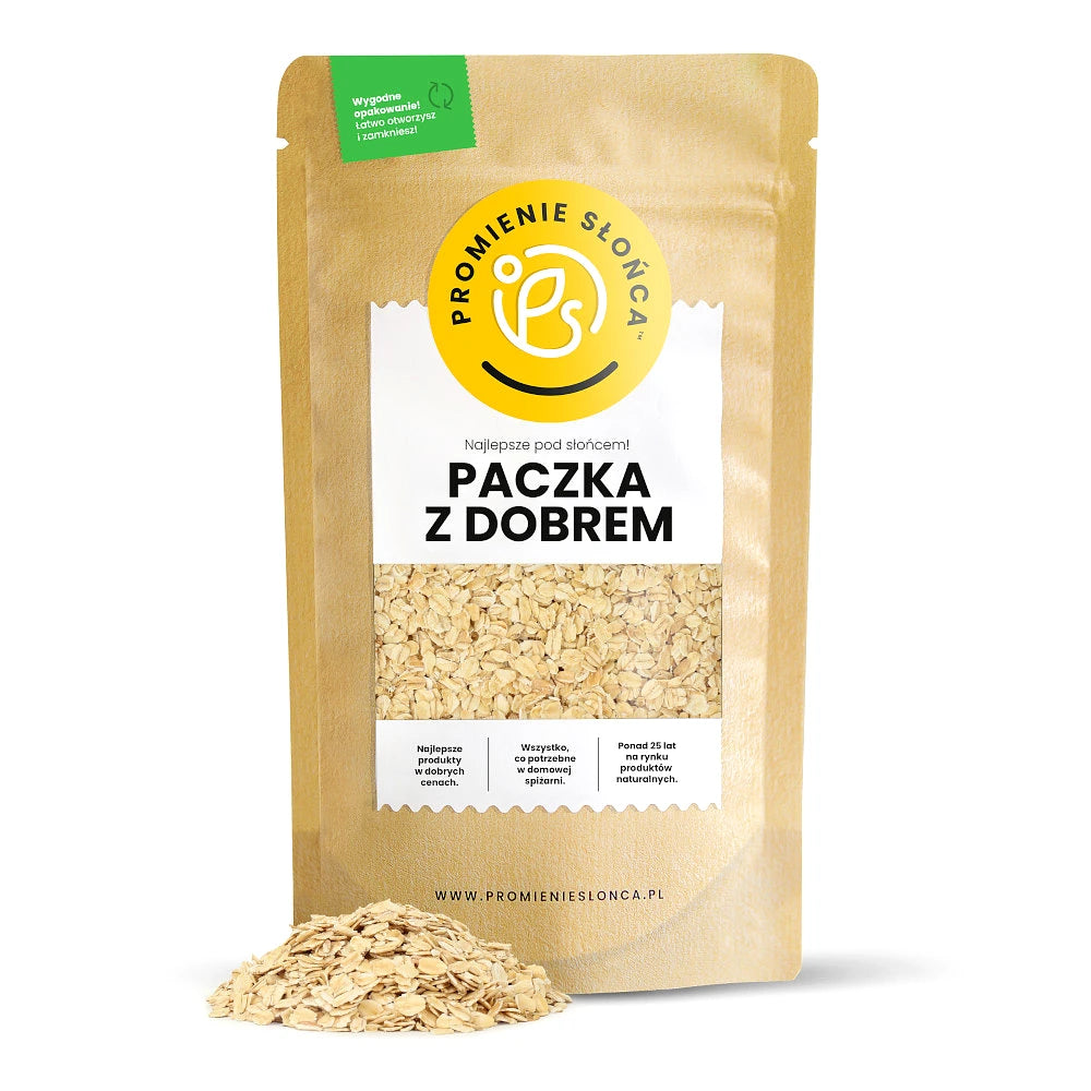 Drugie ujęcie opakowania produktu Płatki owsiane gorskie 1000 g