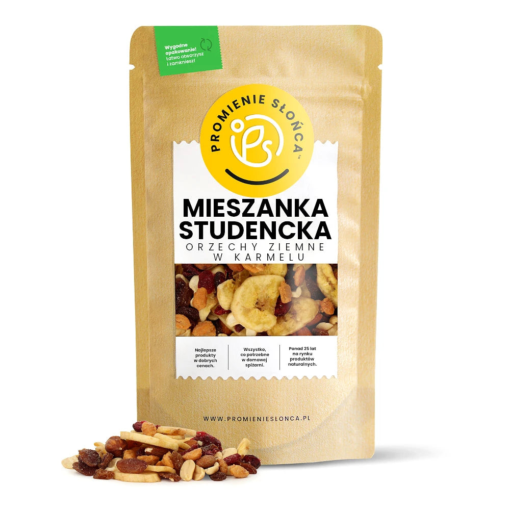 Mieszanka studencka z orzechami ziemnymi w karmelu 500 g