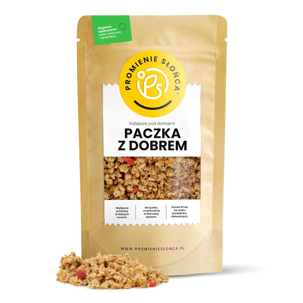 Drugie ujęcie opakowania produktu Granola truskawkowa 500 g