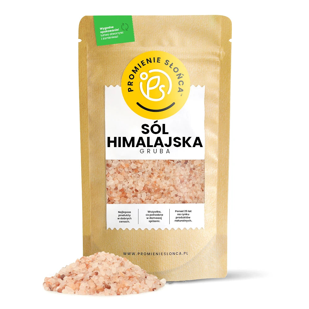 Sól himalajska różowa gruboziarnista 1 kg