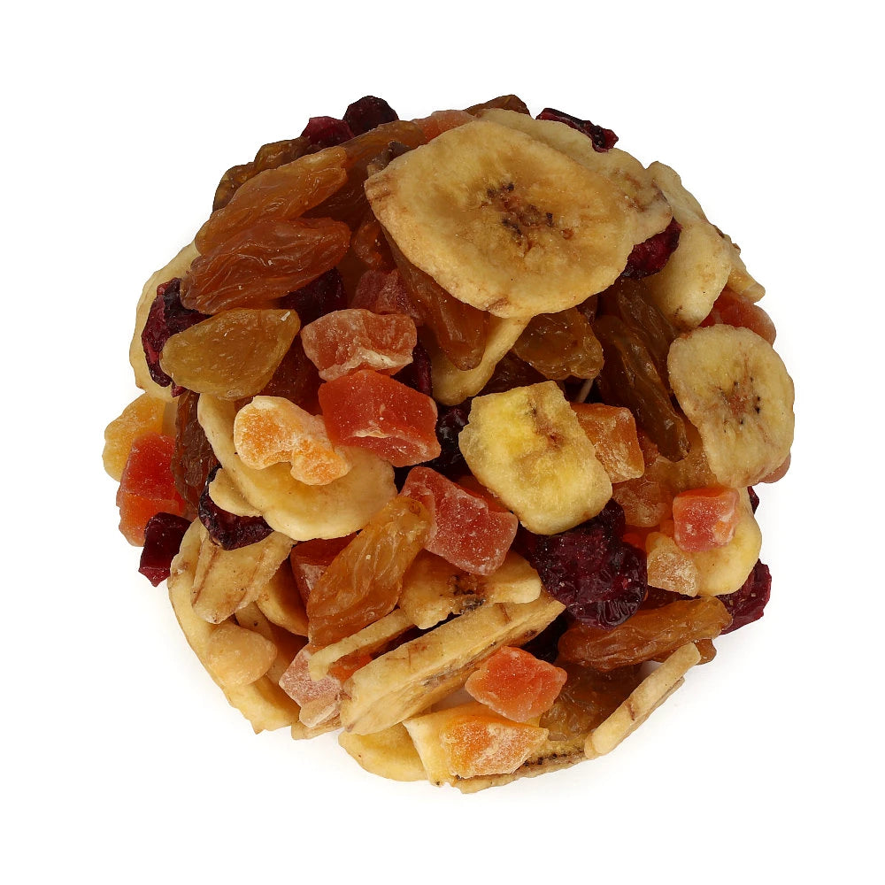 Widok z góry na produkt Mieszanka owocowa 250 g