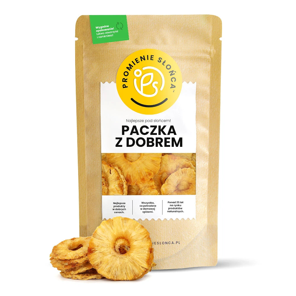 Drugie ujęcie opakowania produktu Ananas naturalny krazek 150 g