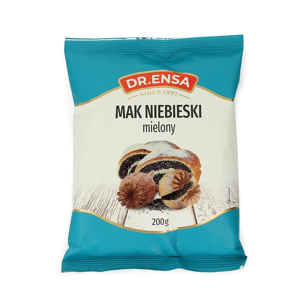Zbliżenie na produkt Mak niebieski mielony termostabilizowany 200 g