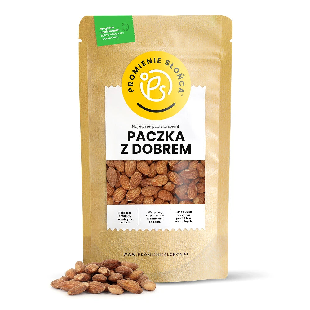 Drugie ujęcie opakowania produktu Migdały prażone solone 500 g