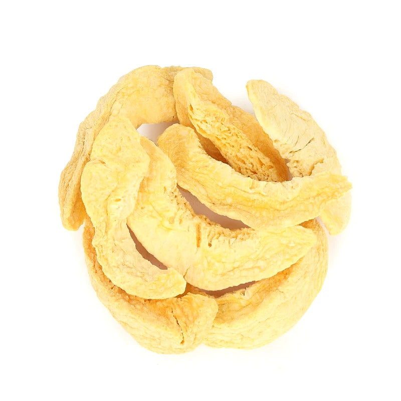 Zbliżenie na produkt Brzoskwinia liofilizowana segmenty 20 g