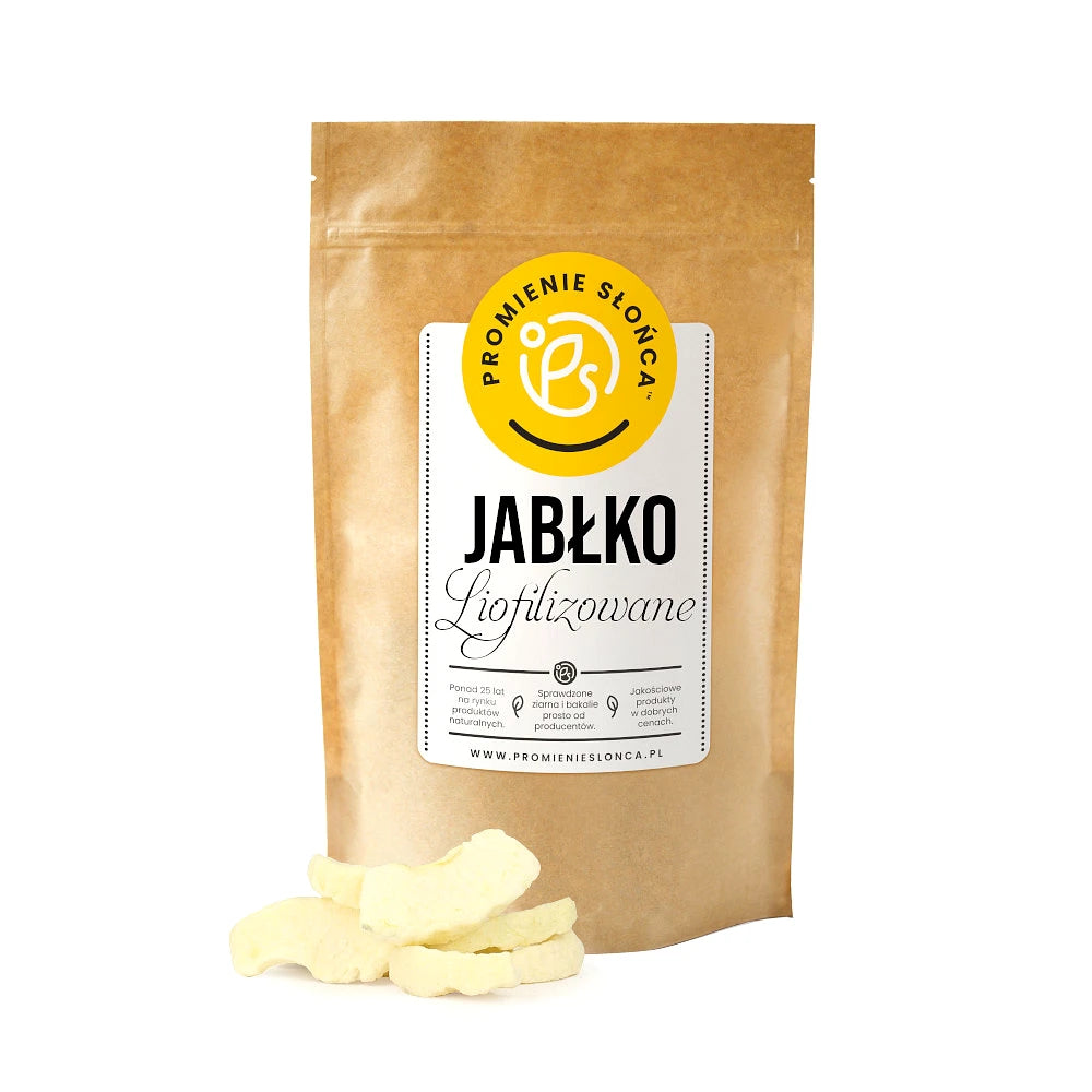 Jabłko liofilizowane segmenty 20 g