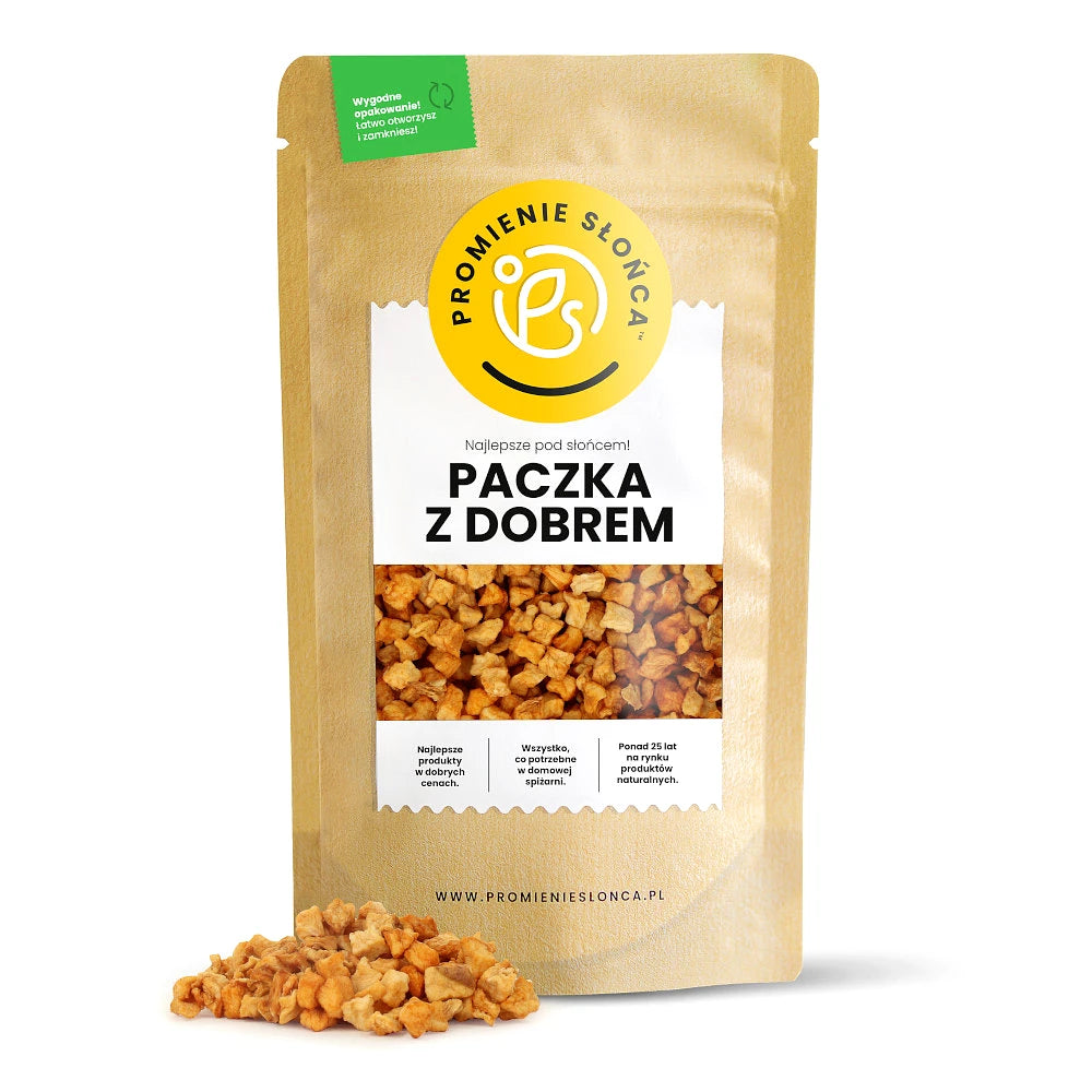 Drugie ujęcie opakowania produktu Jablko suszone kostka