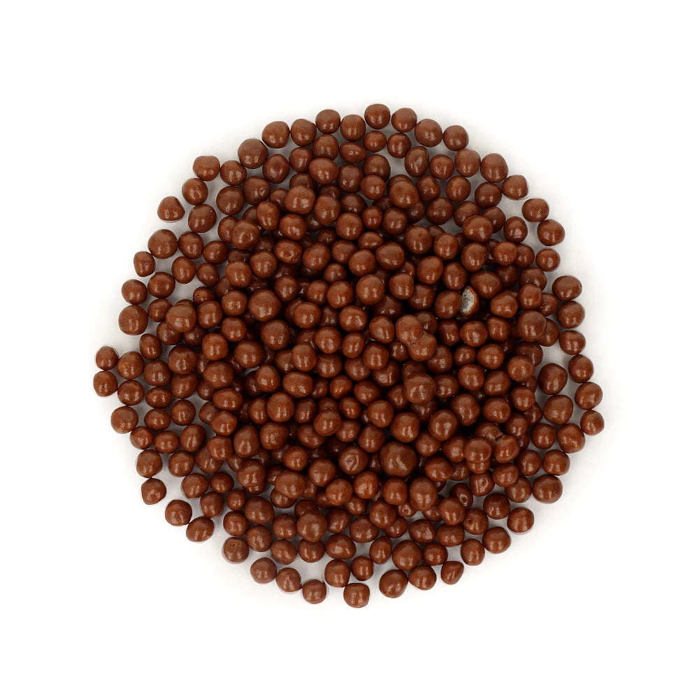 Widok z góry na produkt Chrupiace kuleczki mleczne 200 g