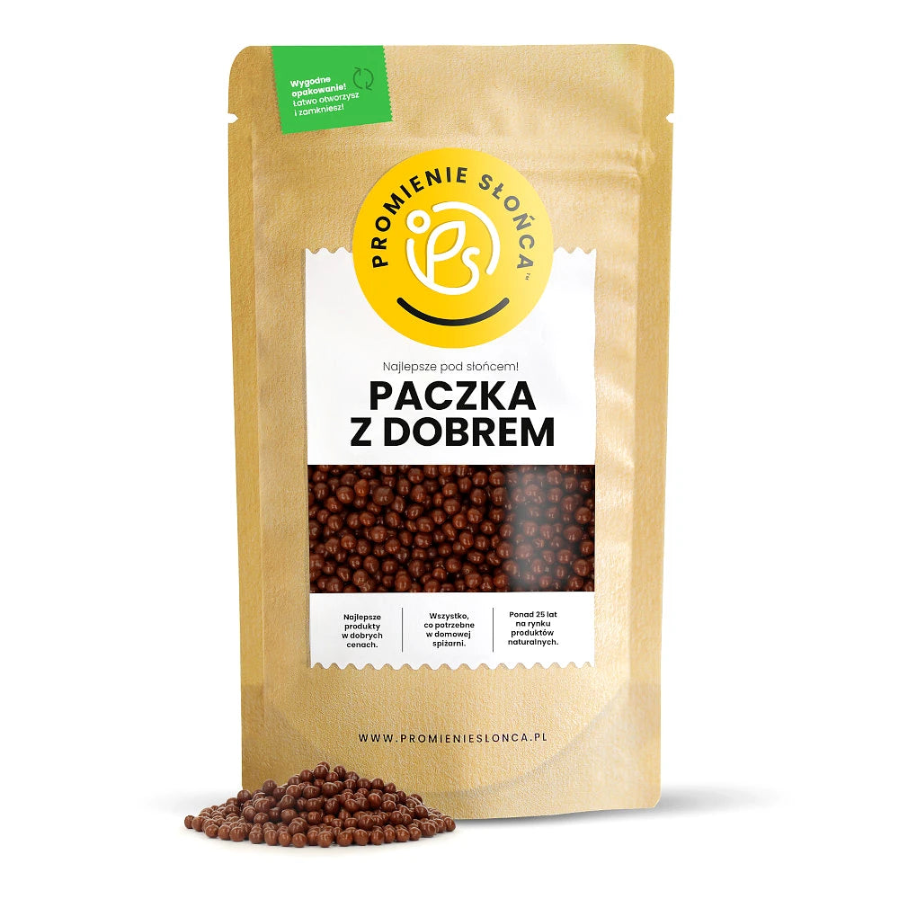 Drugie ujęcie opakowania produktu Chrupiace kuleczki mleczne 200 g