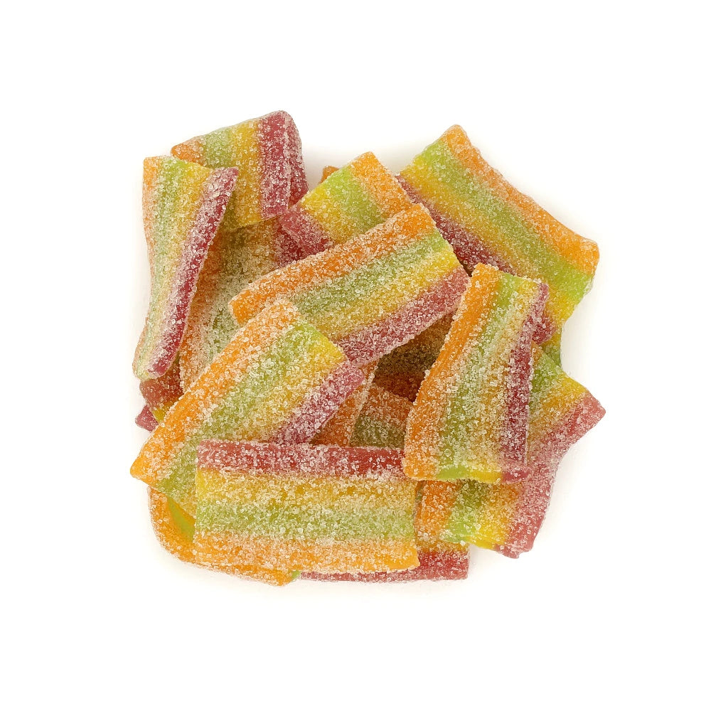 Zdjęcie produktu Zelki teczowe paski kwaśne wiaderko 600 g – ujęcie 2