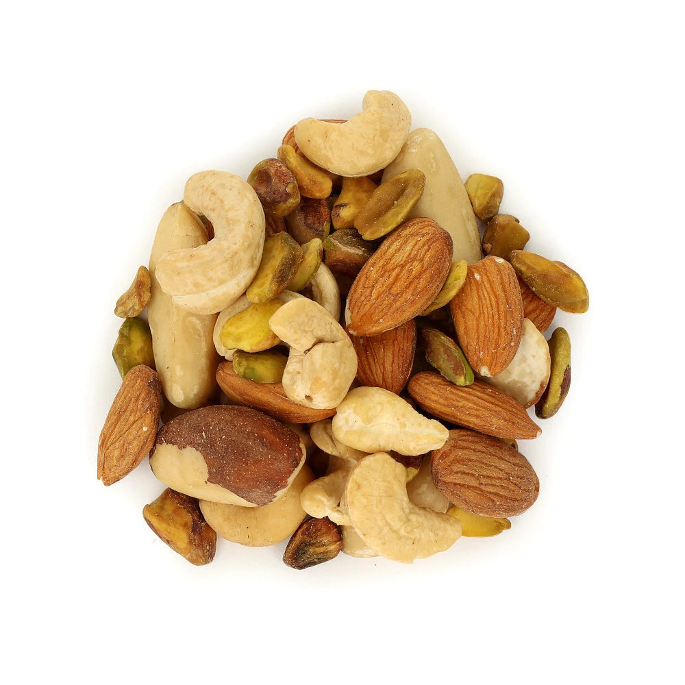 Widok z góry na produkt Mieszanka orzechowa z pistacjami 500 g