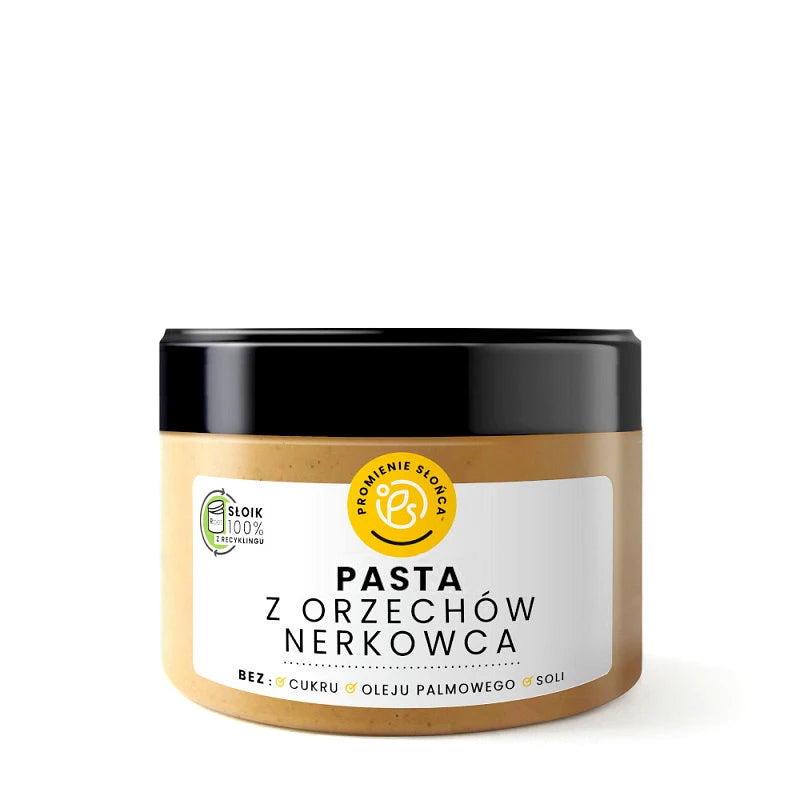 Pasta gładka z orzechów nerkowca 200 g