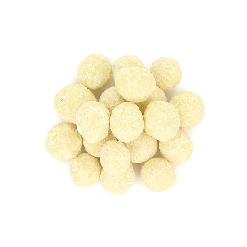 Zdjęcie produktu Orzechy laskowe w białej czekoladzie z wiórkami kokosowymi 200 g – ujęcie 7