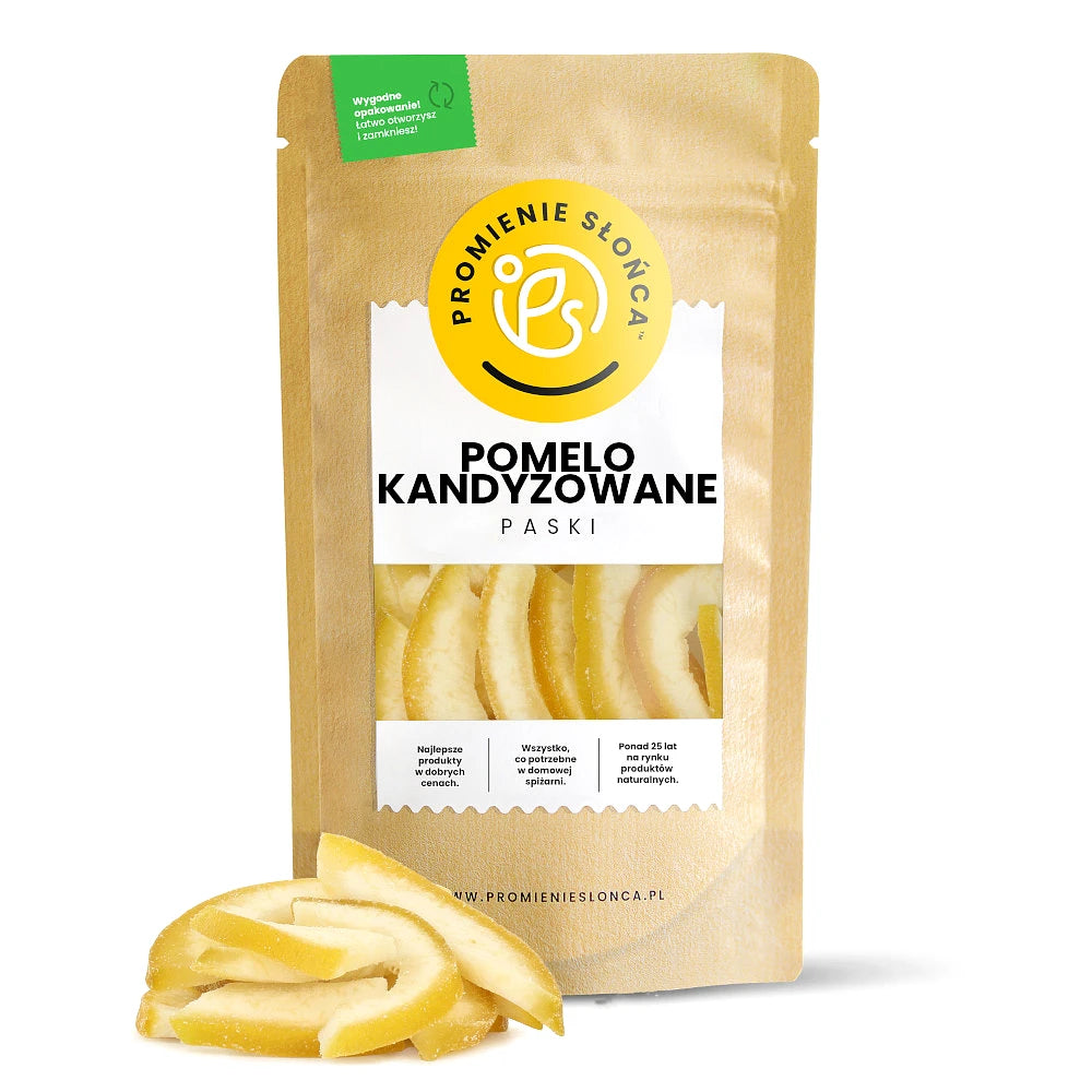 Pomelo kandyzowane paski bez barwników