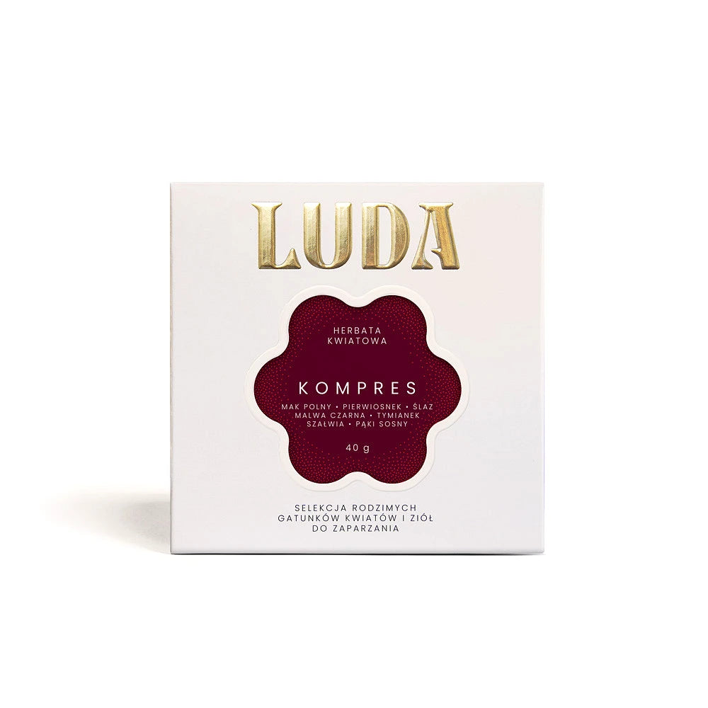 Drugie ujęcie opakowania produktu Herbata kwiatowa kompres 40 g