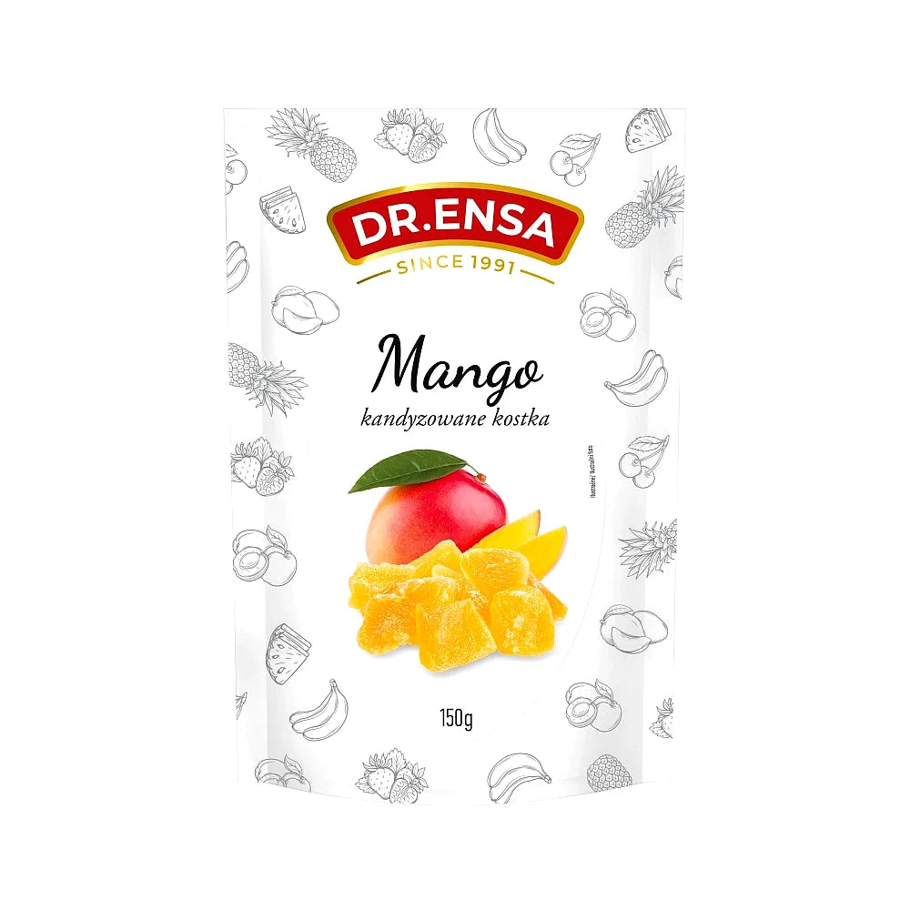 Mango kandyzowane kostka 150 g