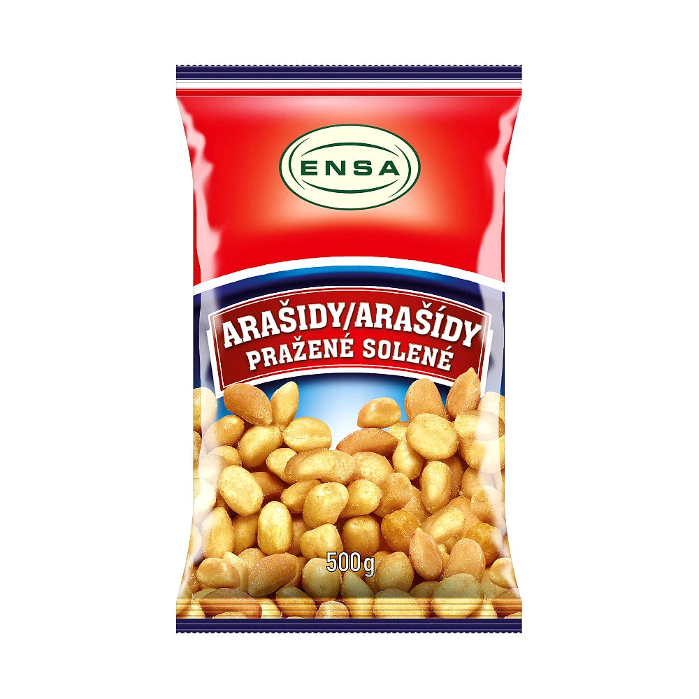 Orzechy ziemne prażone, solone