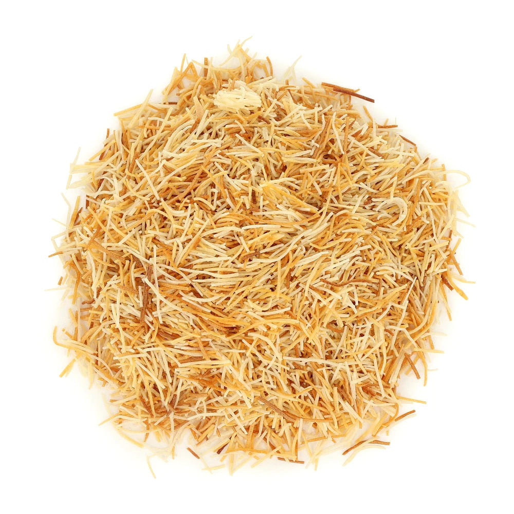 Widok z góry na produkt Ciasto kataifi pieczone 300 g