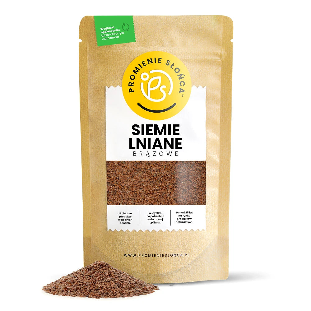 Siemię lniane brązowe